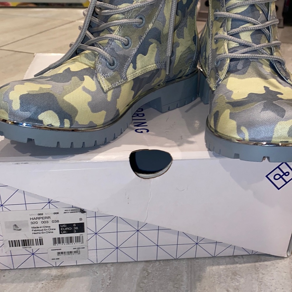 Camo Boots W6 - Picture 2 of 4